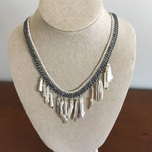 Stella & Dot Rebel Kashi Pearl Statement Necklace